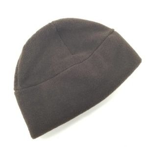 Hat Attack Bottle Caps Black Fuzzy Winter Beanie